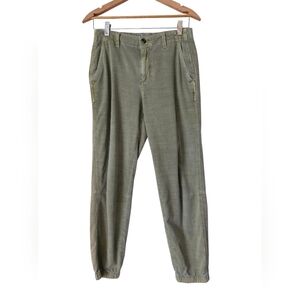 Gap Army Green Relaxed Fit Utility Jogger Pants, Cotton Tencel Size 4